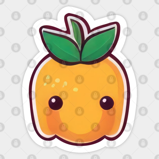 Stylized Carrot Sticker by Sheptylevskyi